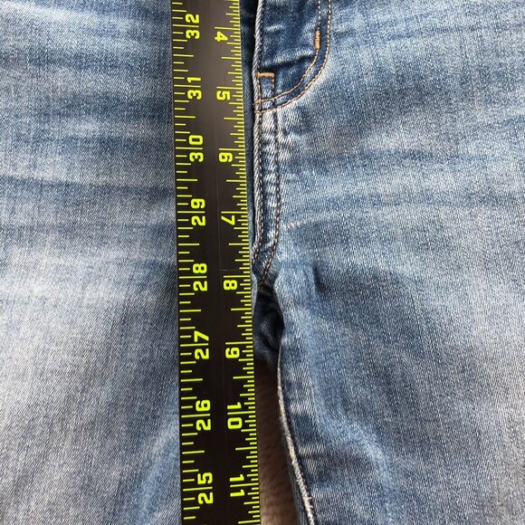 American Eagle Womens Jeans Size 4 Skinny Leg Anke Casual Blue Denim Stretch - Picture 7 of 16